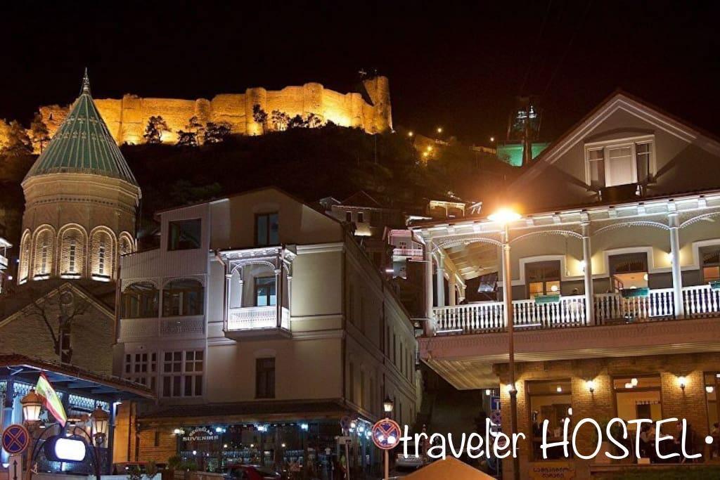 Traveler Hostel Tiflis Exterior foto